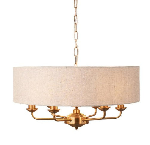 Highclere 6lt Pendant - 110722