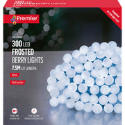 300 White LED Frosted Berry Lights - Bonus Superstore
