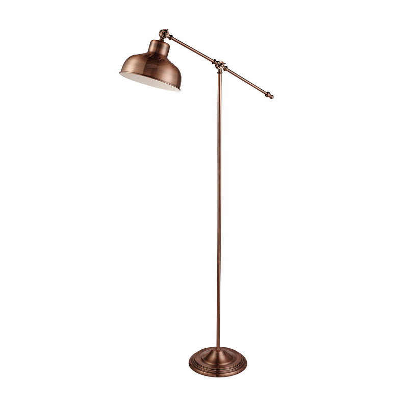 Searchlight  2028CU Macbeth Floor Lamp - Antique Copper Metal - Bonus Superstore