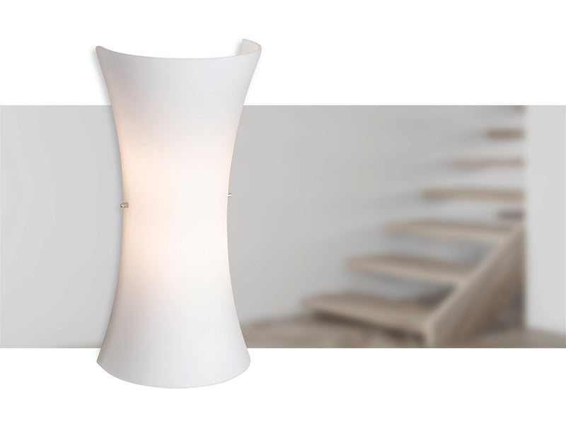 Firstlight Forum Glass Wall Light 2881CH