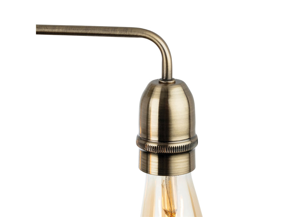 Firstlight Leon 3 Light Flush Ceiling Fitting 2883AB