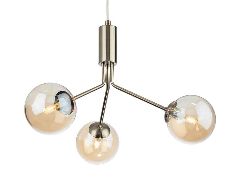 Firstlight Montana 3 Light Fitting 2888AB