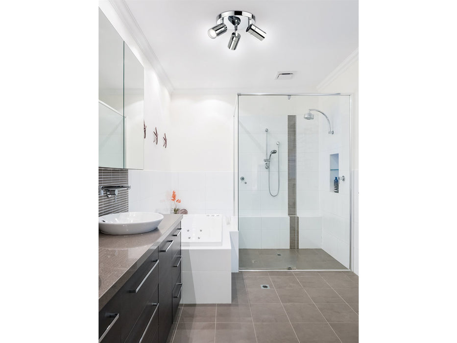 Firstlight Pinnacle 3 Light Flush Fitting 2893CH