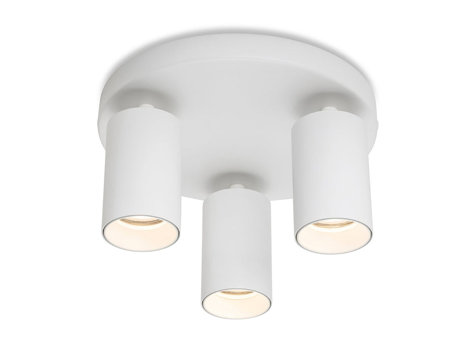 Firstlight Max 3 Light Flush Ceiling Fitting 2926WH