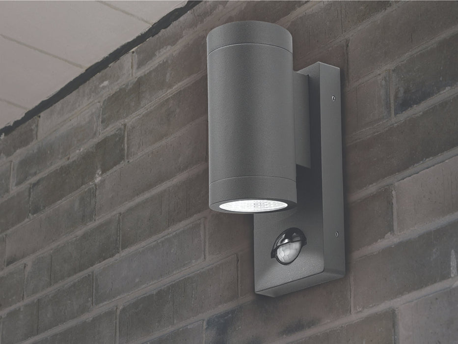 Firstlight Shelby 2 Light Wall with PIR 5940GP