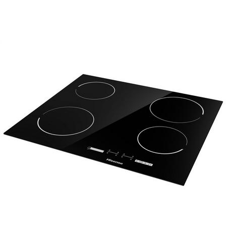 Hisense E6431C 59.5cm Ceramic Hob - Black - Bonus Superstore