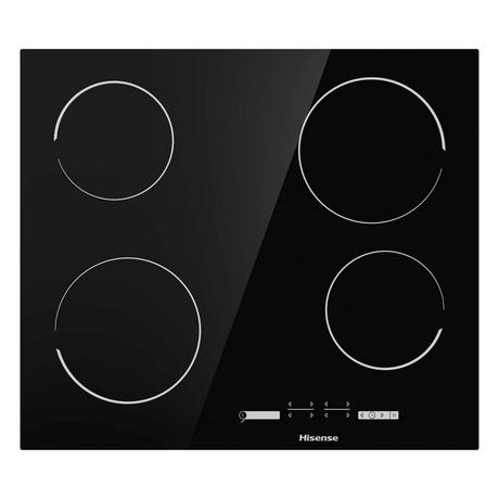 Hisense E6431C 59.5cm Ceramic Hob - Black - Bonus Superstore