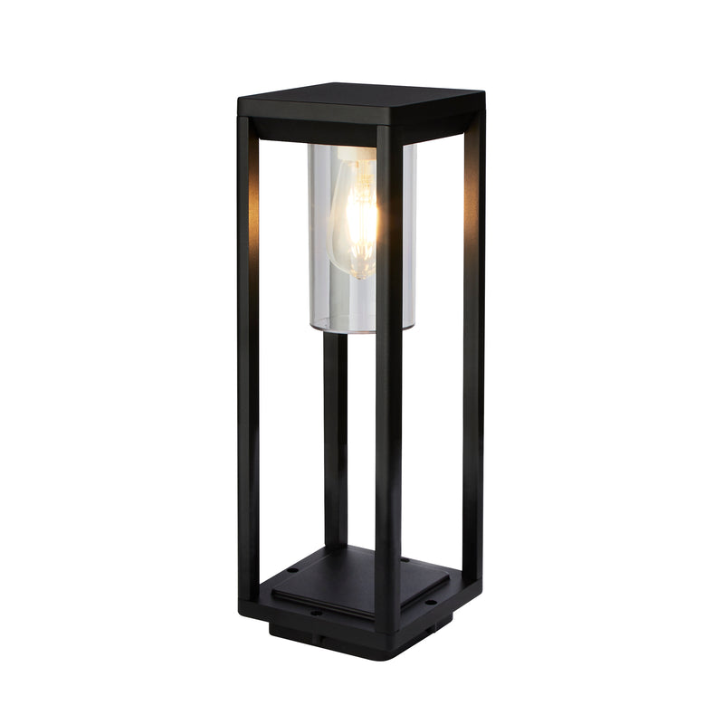 Searchlight  28731-450 Atlanta Outdoor Post - Black Metal & Polycarbonate