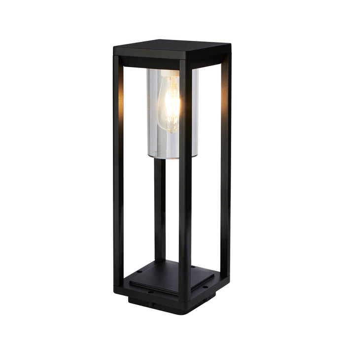 Searchlight  28731-450 Atlanta Outdoor Post - Black Metal & Polycarbonate