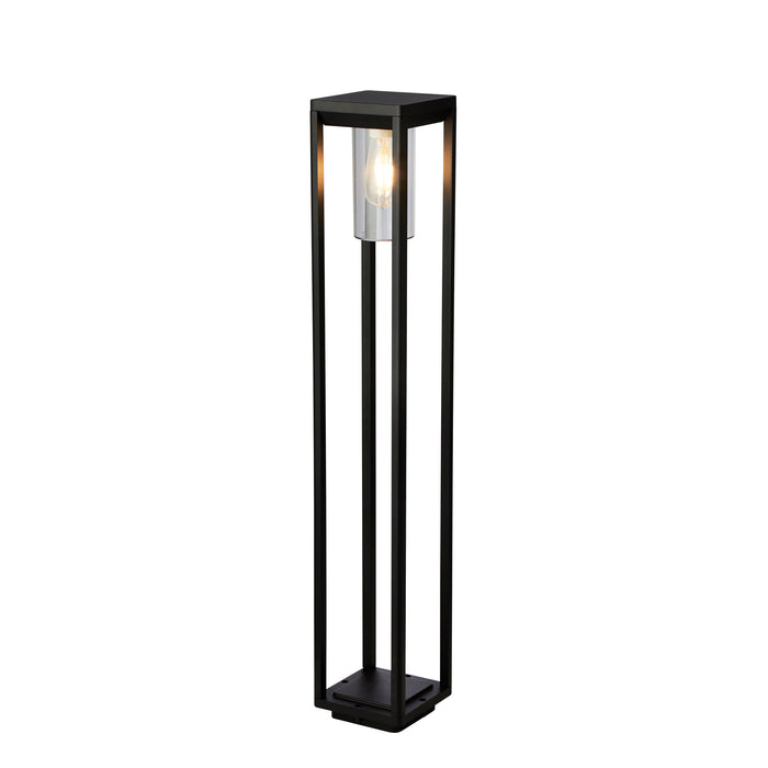 Searchlight 28731-900 Atlanta Outdoor Post - Black Metal & Polycarbonate