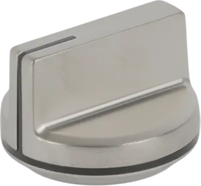 Bosch Knob-cooking area SILVER KNOB ASSEMBLY ECG800 - 10036995
