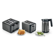 Bosch TAT5P445GB 4 Slice Toaster - Anthracite - Bonus Superstore