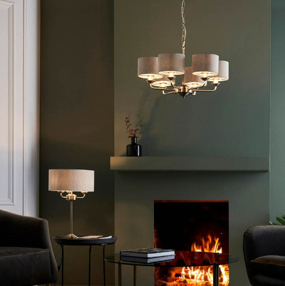 Highclere 6lt Pendant - 99151