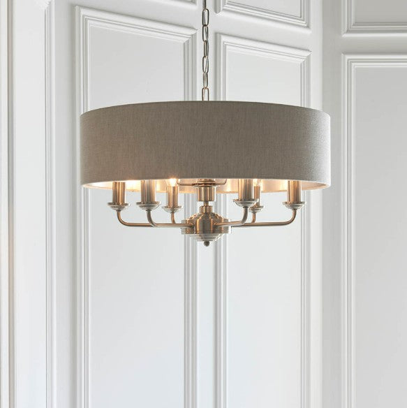 Highclere 6lt Pendant - 94357