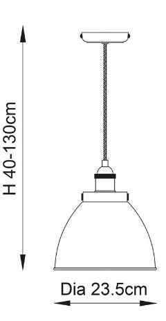 Franklin 1lt Pendant - 76328