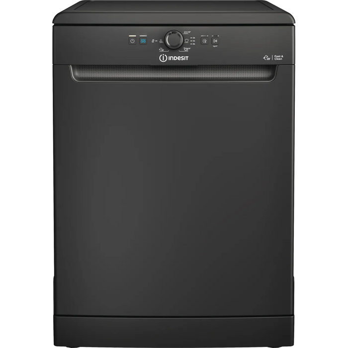 Indesit D2FHK26BUK Dishwasher: full size, black - Bonus Superstore