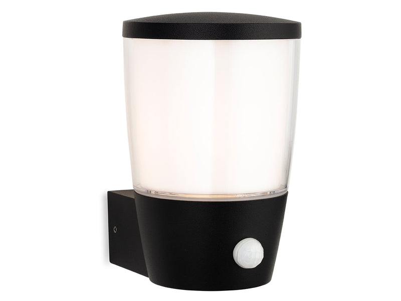 Firstlight Forbes Wall Light with PIR 3830BK