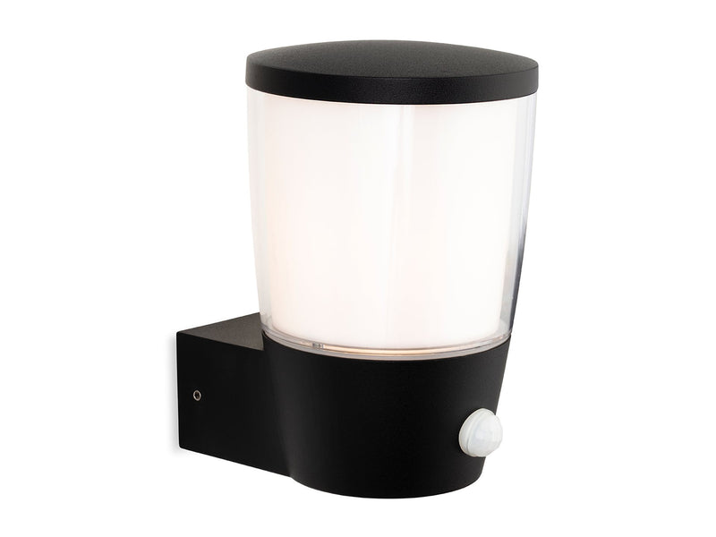 Firstlight Forbes Wall Light with PIR 3830BK