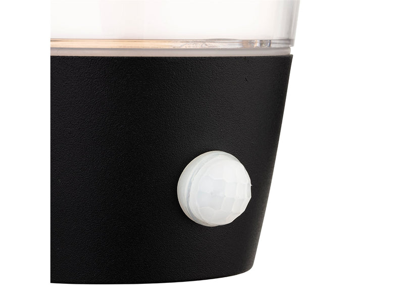 Firstlight Forbes Wall Light with PIR 3830BK