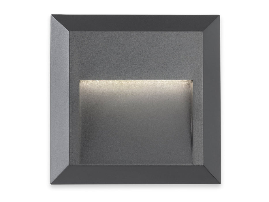 Firstlight Enzo LED Resin Wall & Step Light - Square 3838GP