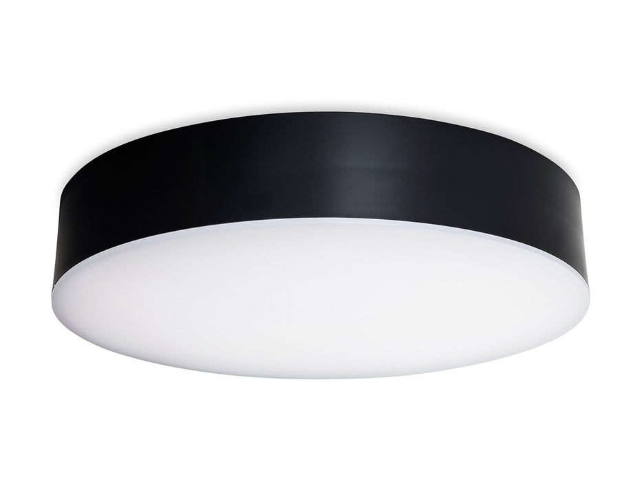 Firstlight Glaze LED Resin Flush Ceiling Fitting 3842BK