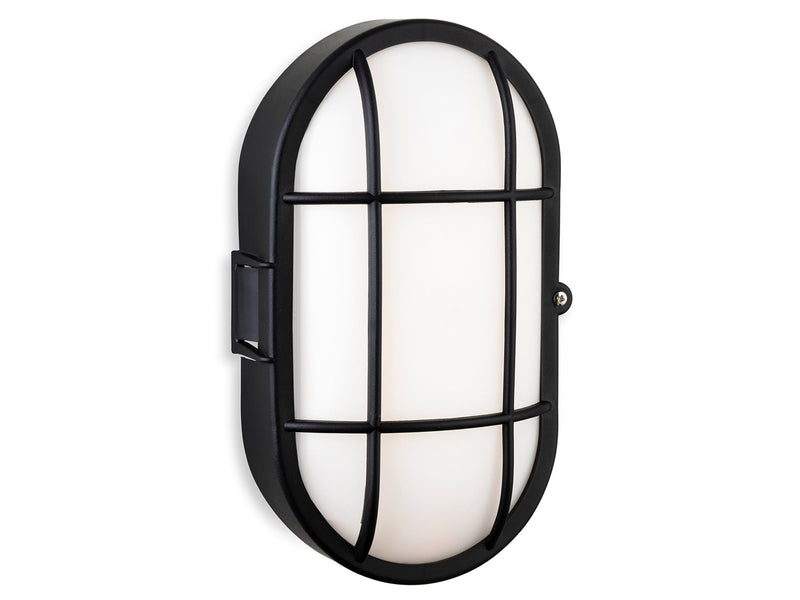 Firstlight Lewis LED Resin Bulkhead - Oval 3845BK