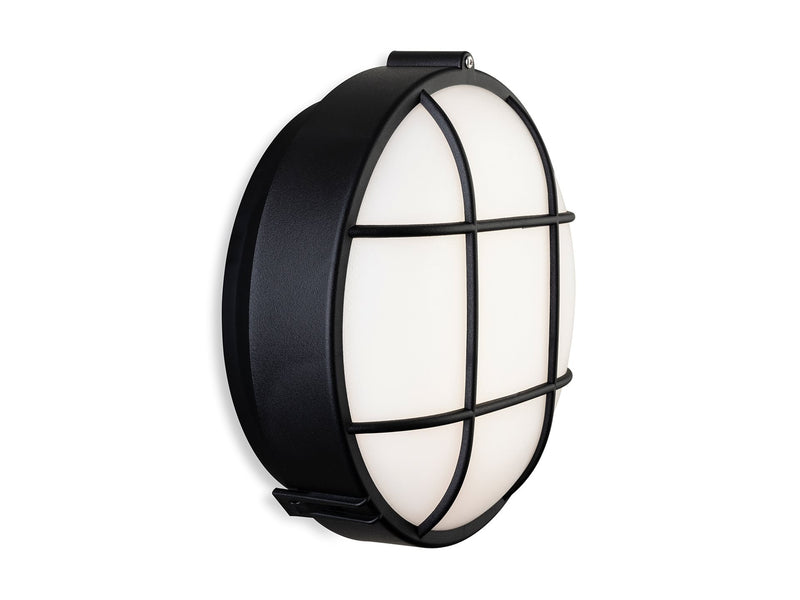 Firstlight Lewis LED Resin Bulkhead - Round 3846BK