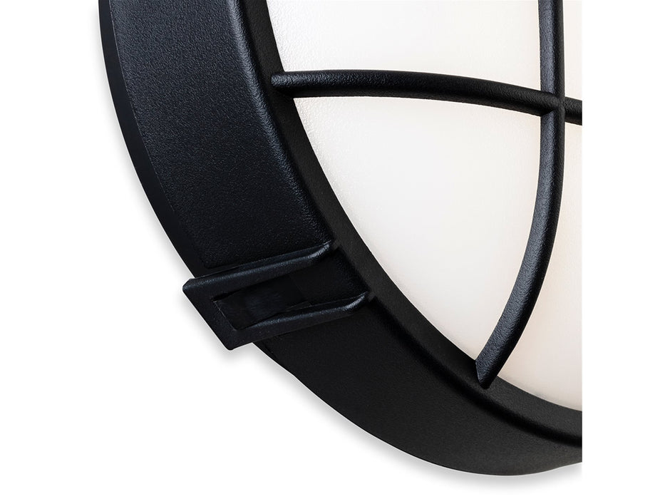 Firstlight Lewis LED Resin Bulkhead - Round 3846BK