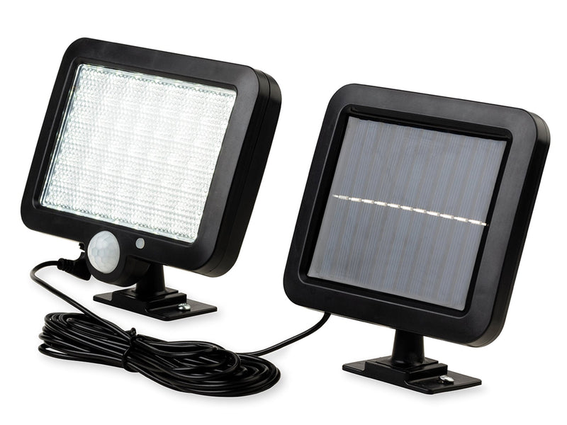 Firstlight Sonic LED Solar Security Wall Light with PIR 3866BK