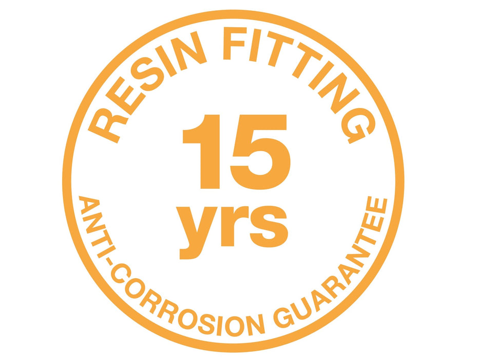 Firstlight Lewis LED Resin Bulkhead - Round 3846BK