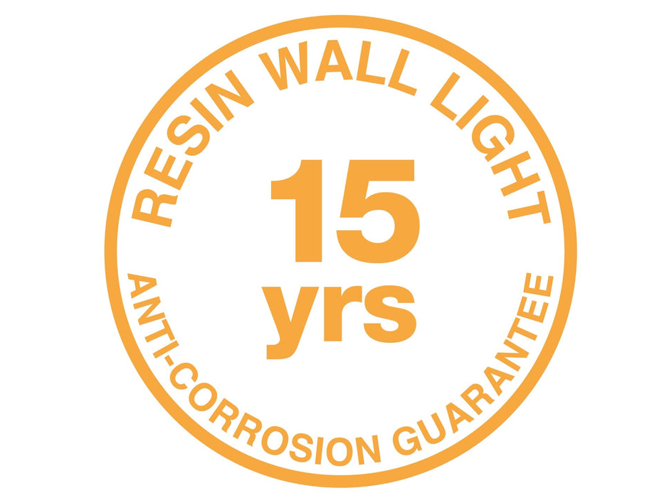 Firstlight Nitro LED Resin Wall Light 3841BK
