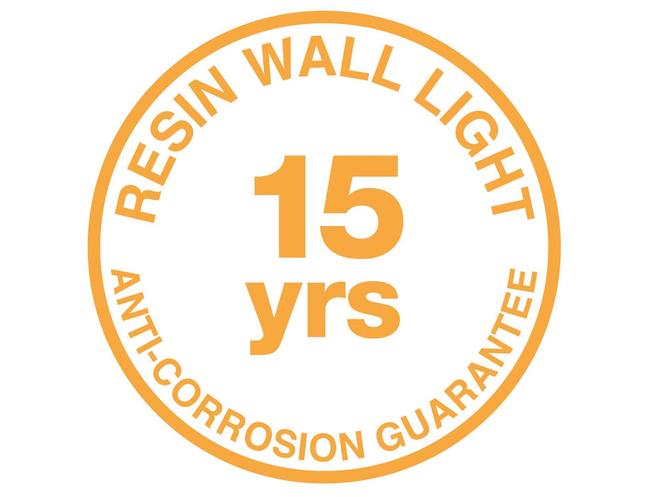 Firstlight Enzo LED Resin Wall & Step Light - Round 3839GP