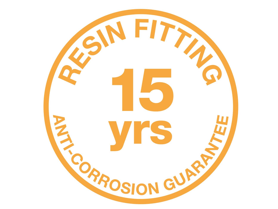 Firstlight Glaze LED Resin Flush Ceiling Fitting 3842BK