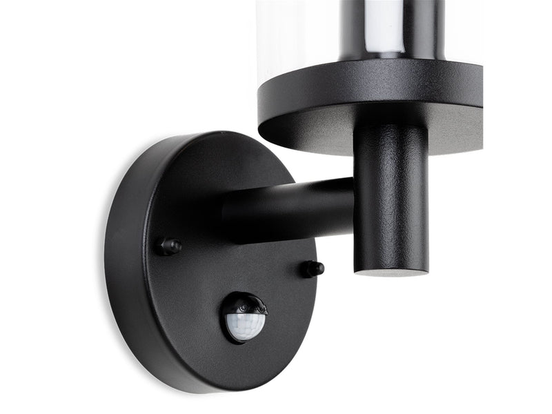 Firstlight Lucas Wall Light with PIR 4121BK