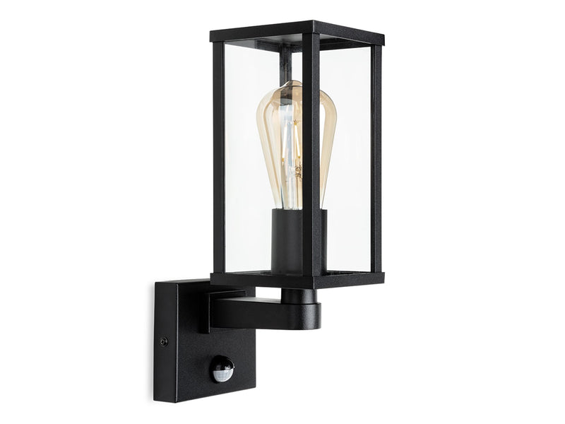 Firstlight Dakota Wall Light with PIR 4126BK