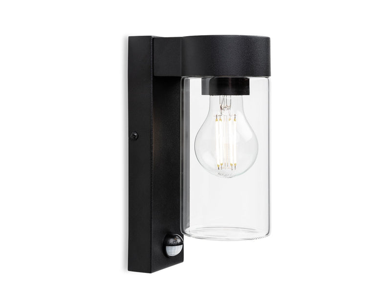 Firstlight Zara Wall Light with PIR 4135BK