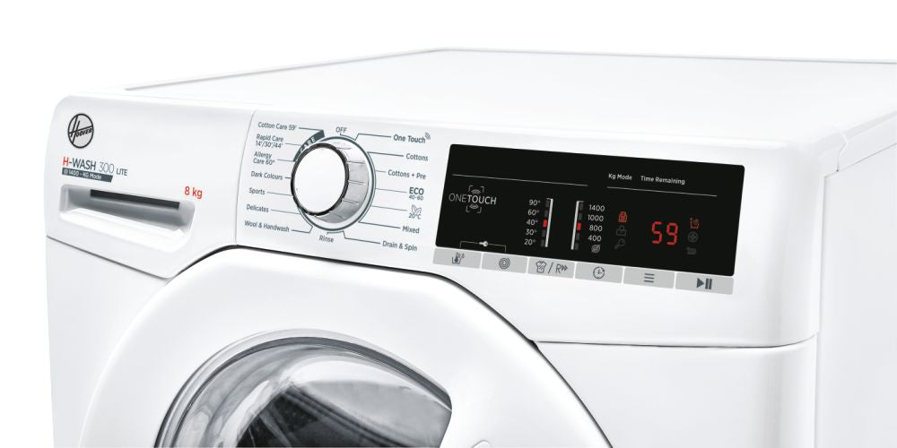 Hoover H3W 48TE/1-80 H-Wash 300 8kg 1400 spin Washing Machine WHITE