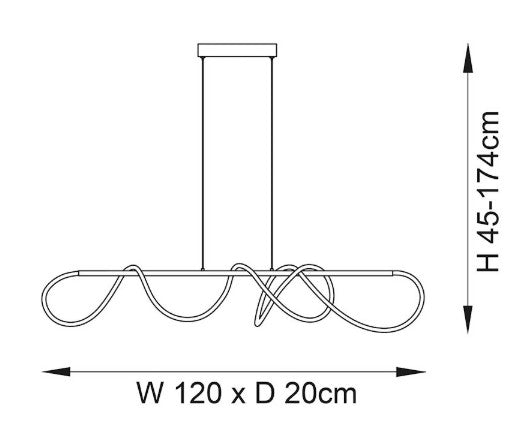 Attalea 1lt Pendant - 97629