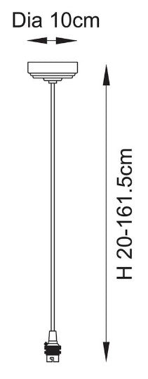 Eltham 1lt Pendant - 111513