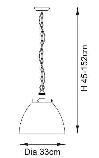 Hansen Grand 1lt Pendant - 102926