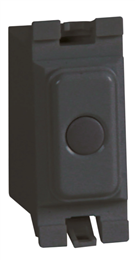 Hager WMGSD1TB Grid Switch Dimmer Black