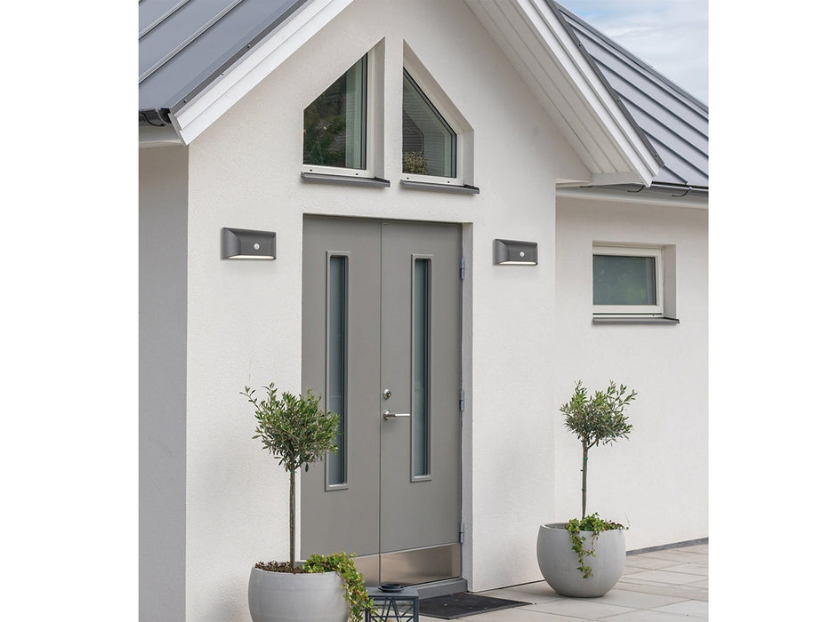 Firstlight Misson LED Resin Wall Light with PIR 4156GP