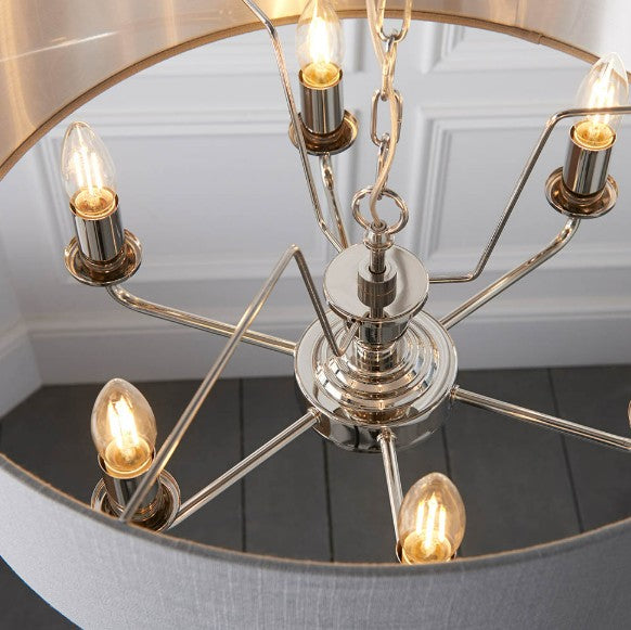 Highclere 6lt Pendant - 94373
