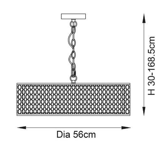 Cordero 3lt Pendant - 81969