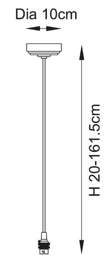 Eltham 1lt Pendant - 111512