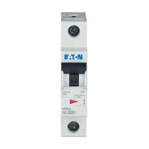 Moeller FAZ-D20/1 278585 MCB SP 20A 10kA