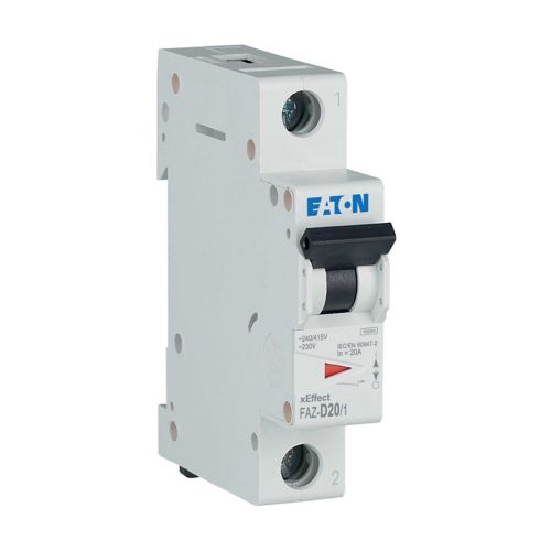 Moeller FAZ-D20/1 278585 MCB SP 20A 10kA