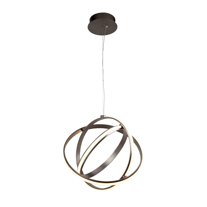 Searchlight  5031-3SN Magic 3Lt LED Ceiling Pendant - Satin Nickel