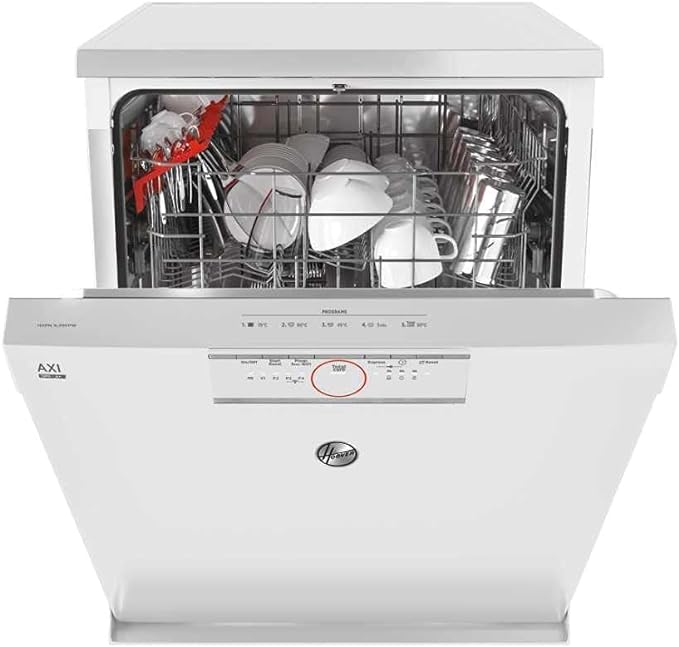 Hoover HSPN 1L390PW-80E Freestanding Full size Dishwasher - White - Bonus Superstore