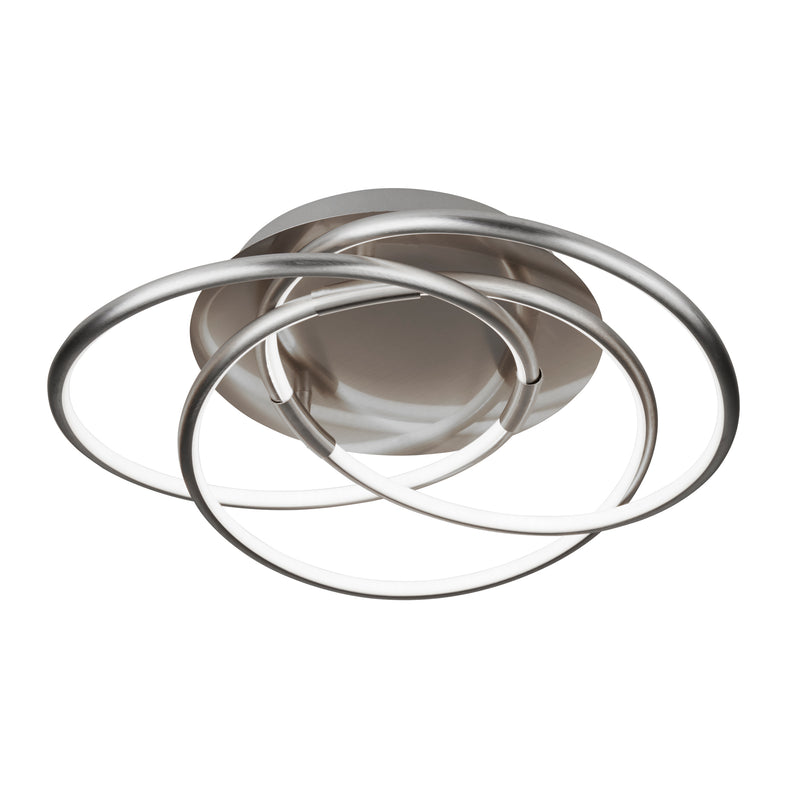 Searchlight  5501SS Magic LED Flush - Satin Silver